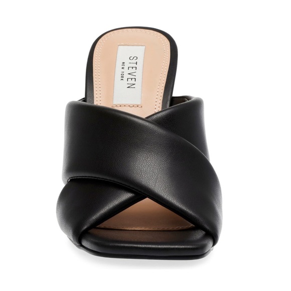 Steven New York Black Baga Heeled Sandal - New In Box - Reemoly - Picture 2 of 16